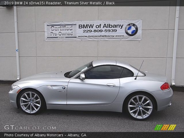 2009 BMW Z4 sDrive35i Roadster in Titanium Silver Metallic