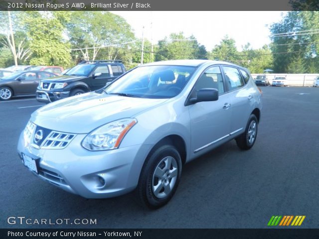 2012 Nissan Rogue S AWD in Brilliant Silver