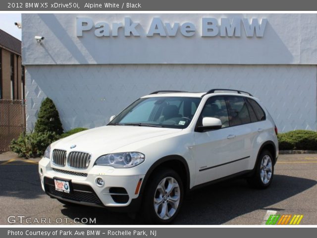2012 BMW X5 xDrive50i in Alpine White