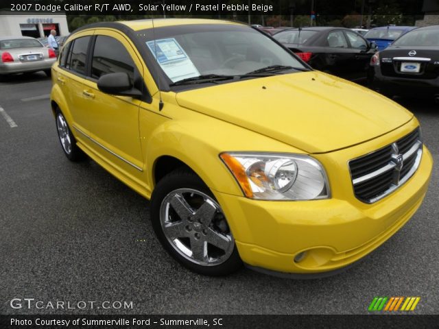 2007 Dodge Caliber R/T AWD in Solar Yellow