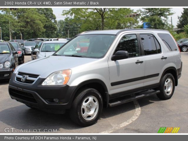 2002 Honda CR-V LX 4WD in Satin Silver Metallic