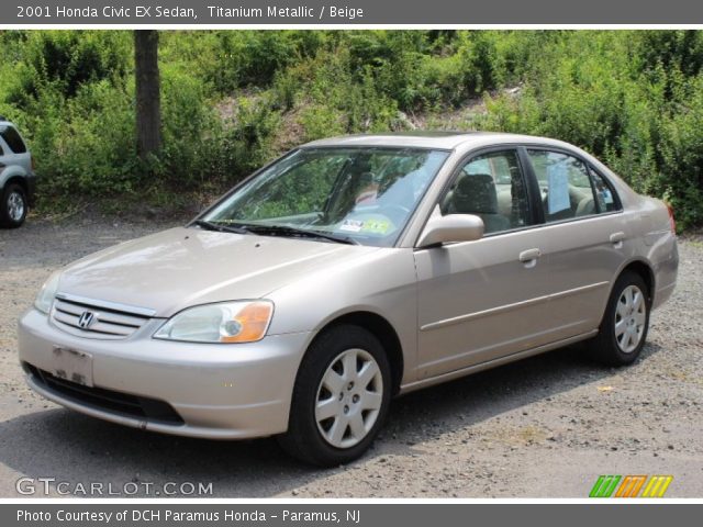 2001 Honda Civic EX Sedan in Titanium Metallic