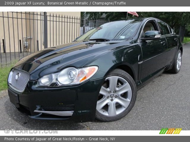 2009 Jaguar XF Luxury in Botanical Green Metallic