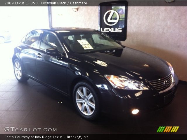 2009 Lexus ES 350 in Obsidian Black