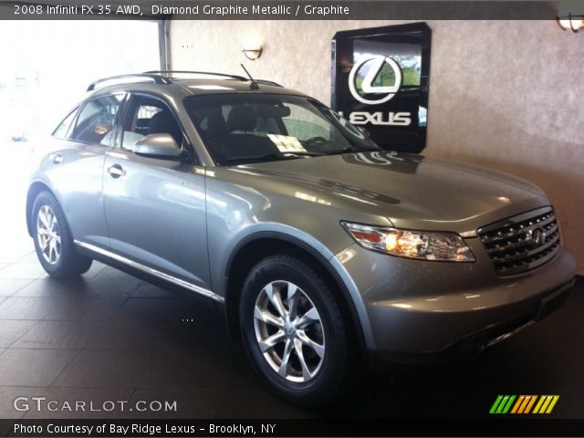 2008 Infiniti FX 35 AWD in Diamond Graphite Metallic