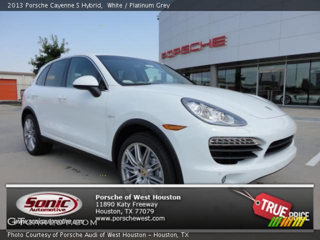 2013 Porsche Cayenne S Hybrid in White