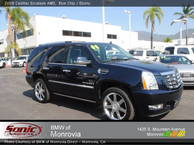 2008 Cadillac Escalade AWD in Blue Chip