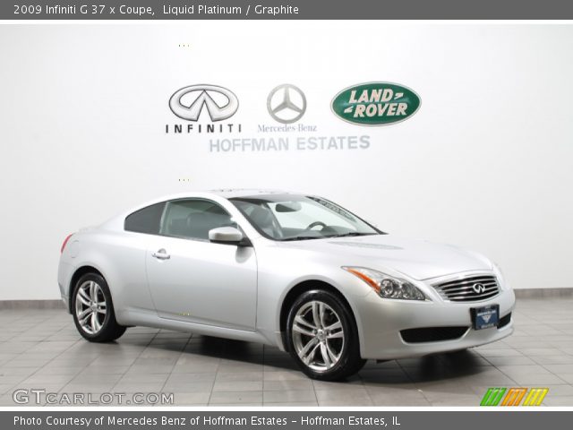 2009 Infiniti G 37 x Coupe in Liquid Platinum
