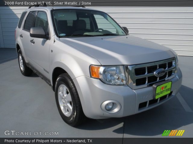 2008 Ford Escape XLT V6 in Silver Metallic