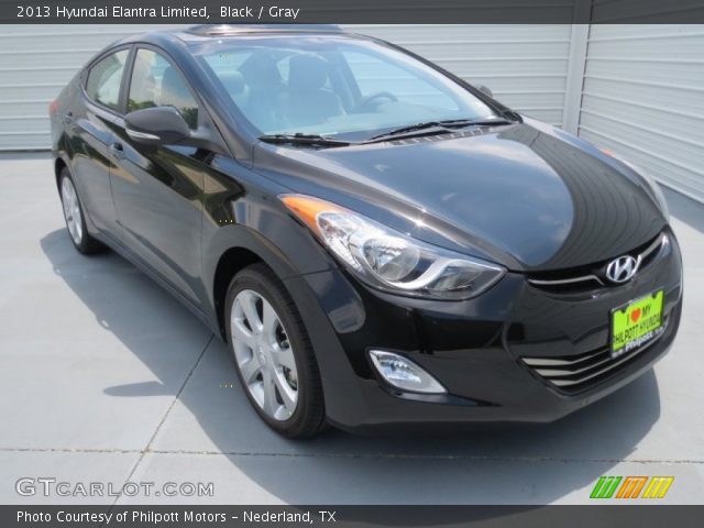 2013 Hyundai Elantra Limited in Black