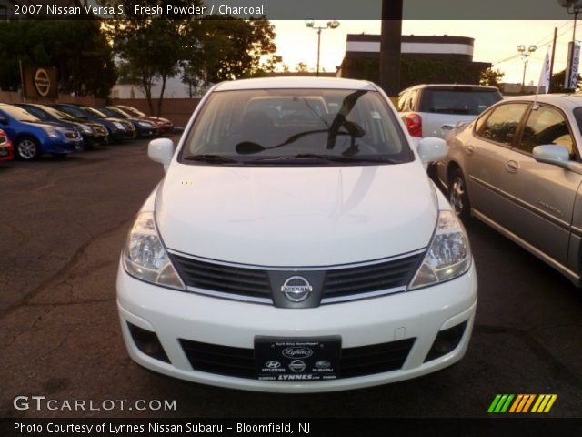 2007 Nissan Versa S in Fresh Powder