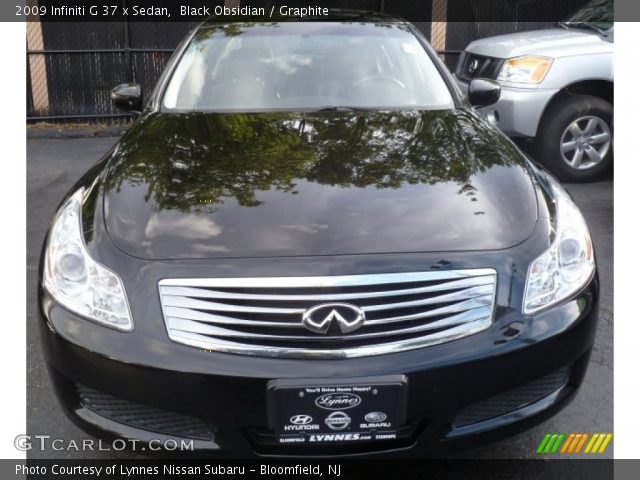 2009 Infiniti G 37 x Sedan in Black Obsidian