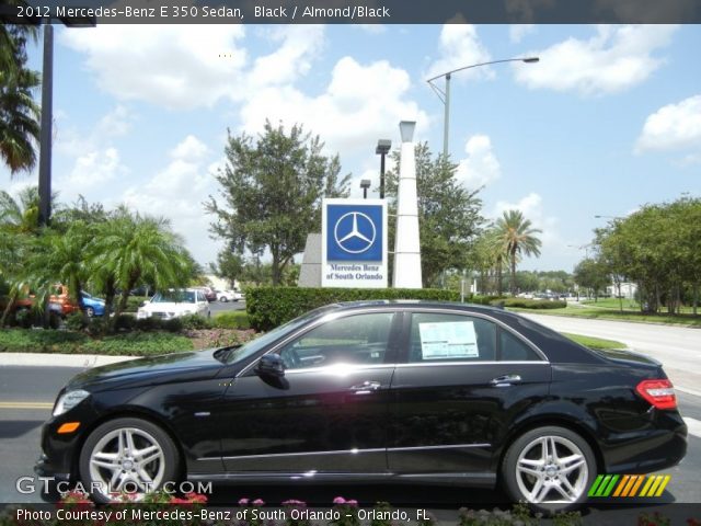 2012 Mercedes-Benz E 350 Sedan in Black
