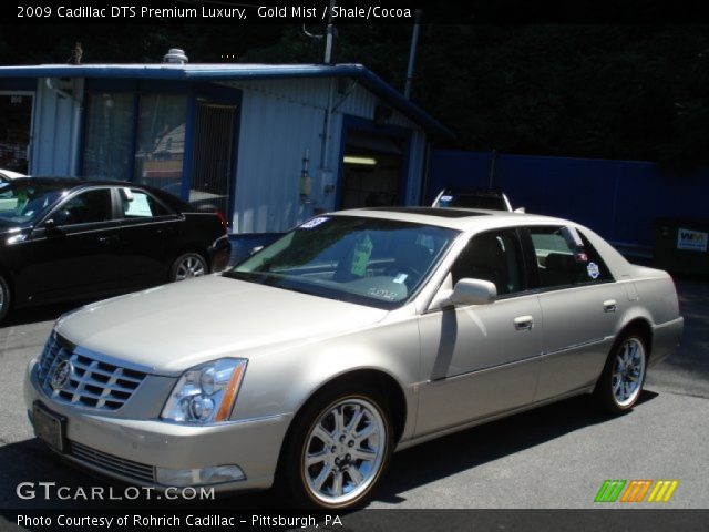 2009 Cadillac DTS Premium Luxury in Gold Mist