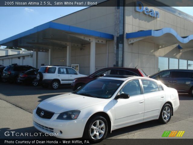 2005 Nissan Altima 2.5 SL in Satin White Pearl