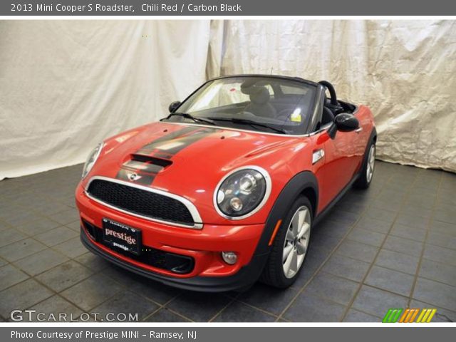 2013 Mini Cooper S Roadster in Chili Red