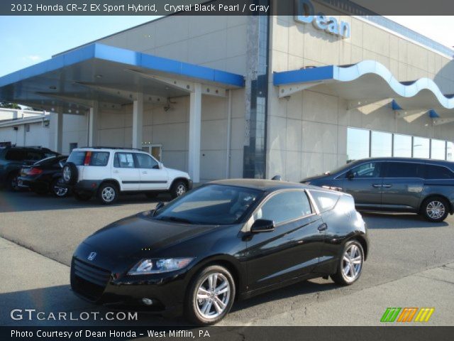 2012 Honda CR-Z EX Sport Hybrid in Crystal Black Pearl