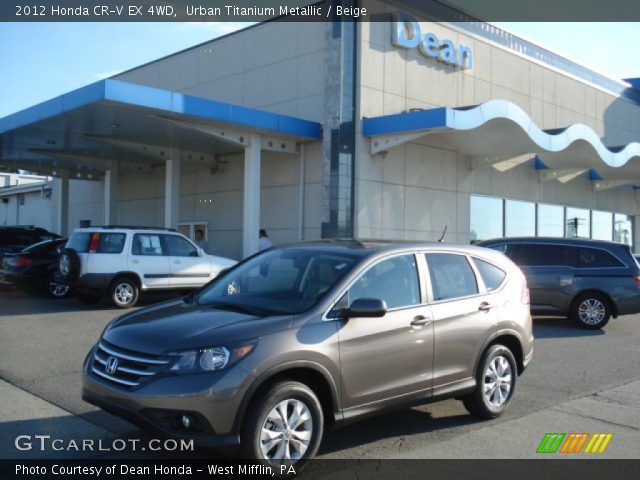 2012 Honda CR-V EX 4WD in Urban Titanium Metallic