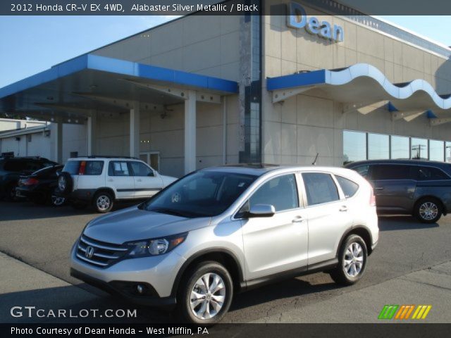 2012 Honda CR-V EX 4WD in Alabaster Silver Metallic