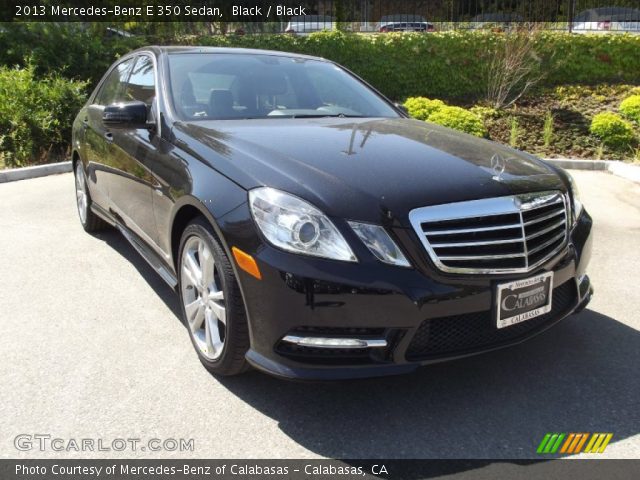 2013 Mercedes-Benz E 350 Sedan in Black