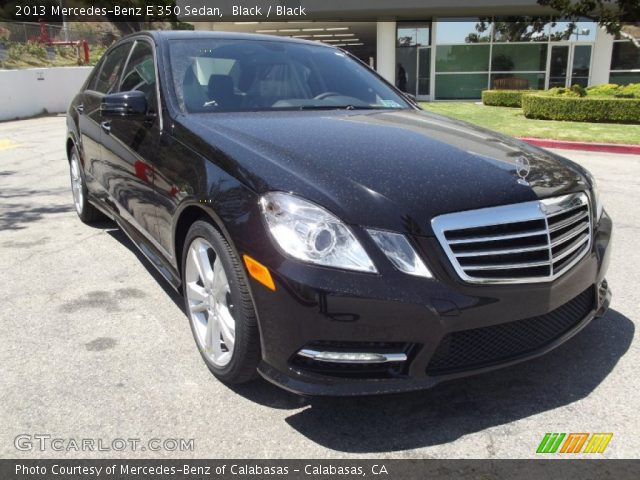 2013 Mercedes-Benz E 350 Sedan in Black