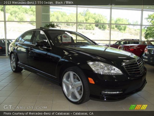 2013 Mercedes-Benz S 550 Sedan in Black