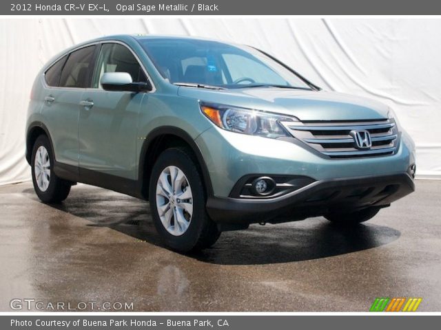 2012 Honda CR-V EX-L in Opal Sage Metallic