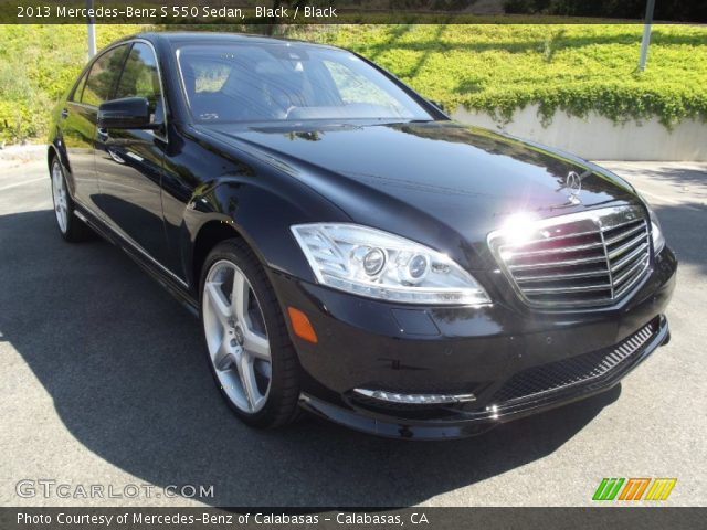 2013 Mercedes-Benz S 550 Sedan in Black