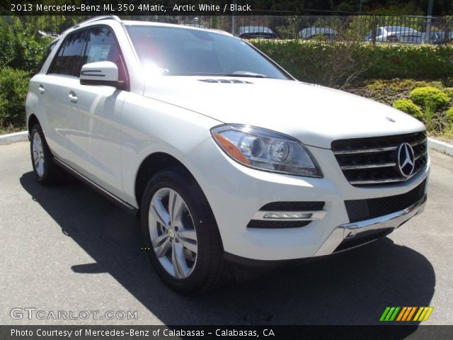2013 Mercedes-Benz ML 350 4Matic in Arctic White