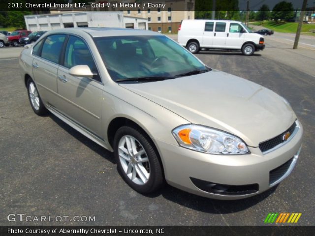 2012 Chevrolet Impala LTZ in Gold Mist Metallic