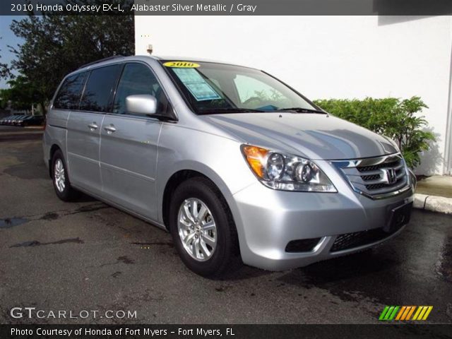 2010 Honda Odyssey EX-L in Alabaster Silver Metallic