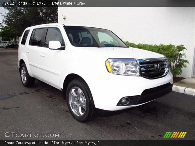 2012 Honda Pilot EX-L in Taffeta White