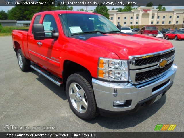 2013 Chevrolet Silverado 2500HD LT Extended Cab 4x4 in Victory Red