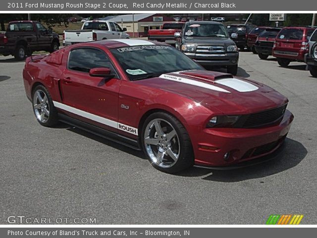 2011 Ford Mustang Roush Stage 2 Coupe in Red Candy Metallic