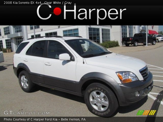 2008 Kia Sorento EX 4x4 in Clear White