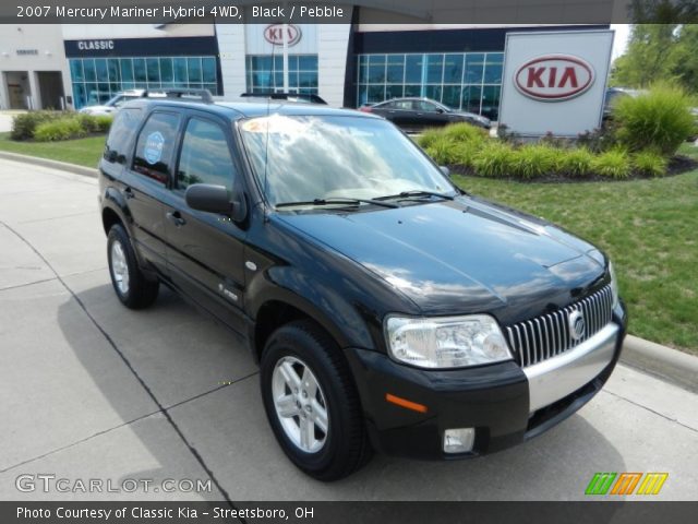 2007 Mercury Mariner Hybrid 4WD in Black