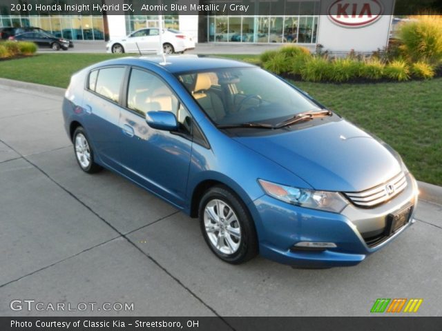 2010 Honda Insight Hybrid EX in Atomic Blue Metallic