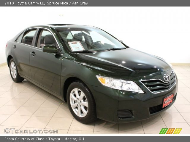 2010 Toyota Camry LE in Spruce Mica