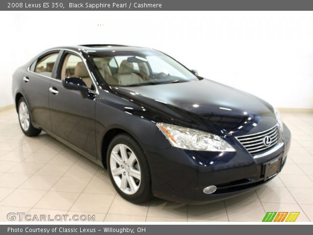 2008 Lexus ES 350 in Black Sapphire Pearl