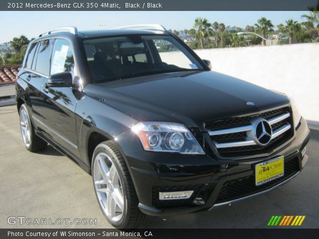2012 Mercedes-Benz GLK 350 4Matic in Black