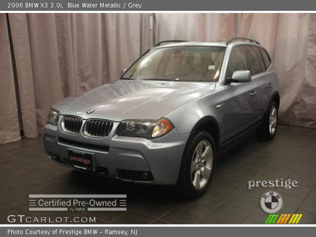 2006 BMW X3 3.0i in Blue Water Metallic