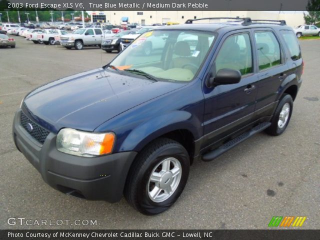 2003 Ford Escape XLS V6 in True Blue Metallic