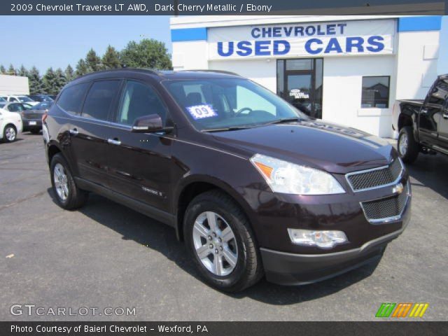 2009 Chevrolet Traverse LT AWD in Dark Cherry Metallic