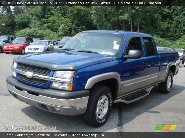 2003 Chevrolet Silverado 1500 Z71 Extended Cab 4x4 in Arrival Blue Metallic