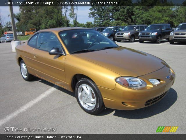 2001 Ford Escort ZX2 Coupe in Sunray Gold Metallic