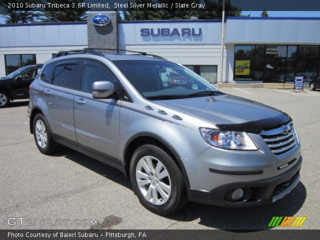 2010 Subaru Tribeca 3.6R Limited in Steel Silver Metallic