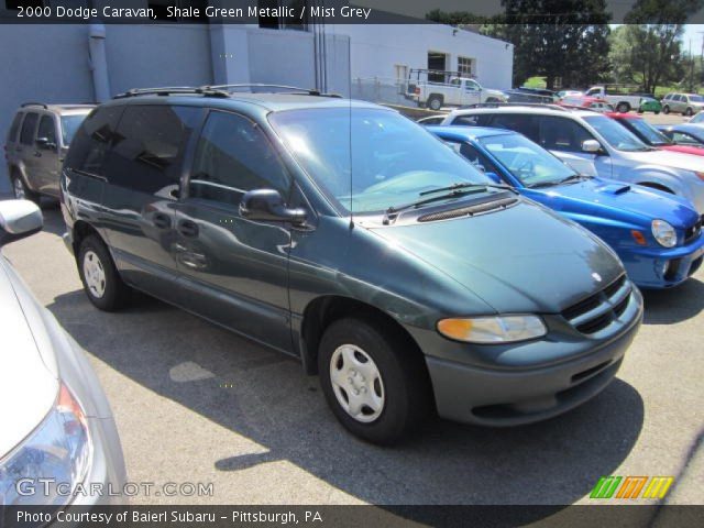 2000 Dodge Caravan  in Shale Green Metallic