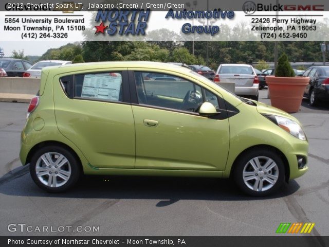 2013 Chevrolet Spark LT in Jalapeno (Green)