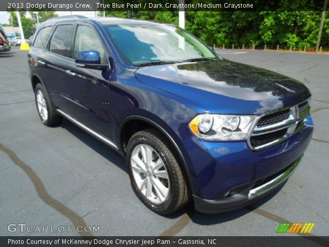2013 Dodge Durango Crew in True Blue Pearl