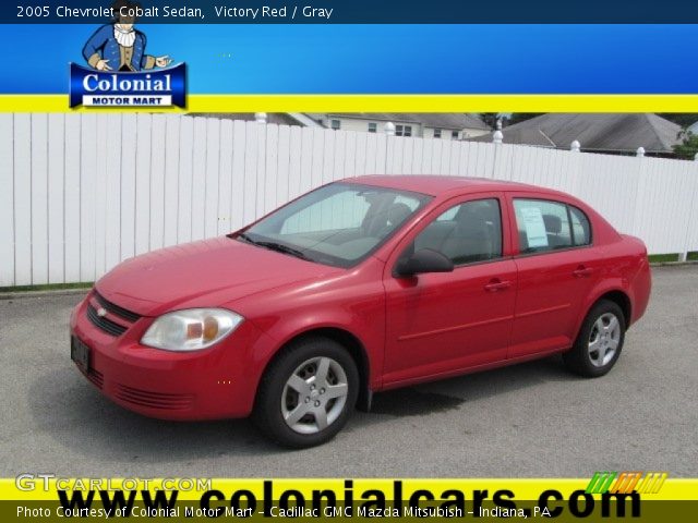 2005 Chevrolet Cobalt Sedan in Victory Red